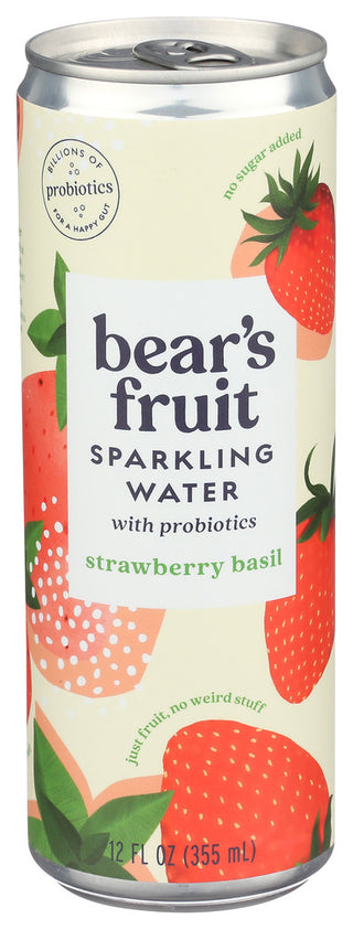 Bears Fruit Water Sp Prob Strbry Bas - Centre - Front