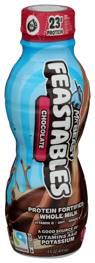 Feastables Milk Protein Choc - Left - Front