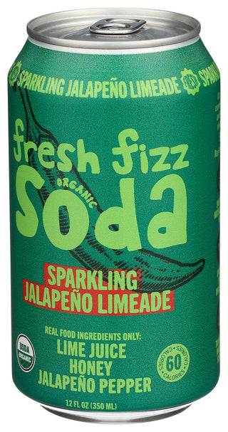 Fresh Fizz Soda Org Sp Jalpno Limde - Right - Front