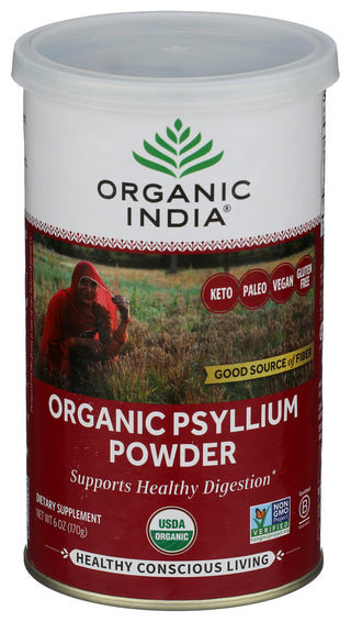 Organic India Psyllium Powder - Centre - Front