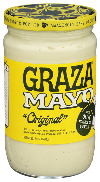 Graza Mayo Orig Jar - Left - Front