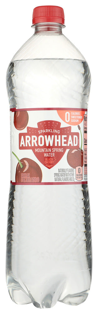 Arrowhead Water Sparklng Water Blk Cherry - No Plunge - Front