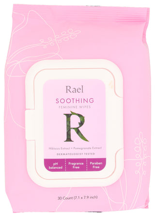 Rael Wipes Feminine Soothing - No Plunge - Front