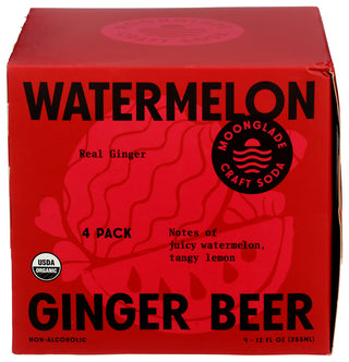Moonglade Craft Soda Soda Wtrmln Ging 4pk - Centre - Front