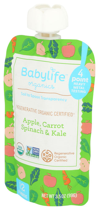 Babylife Pouch Apl Crt Spnc Kale - Right - Front