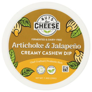 Nuts For Cheese Dip Artchk Jalpno Cashew - No Plunge - Front