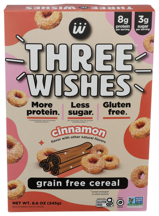 Three Wishes Cereal Cinna Grain Free - Centre - Front