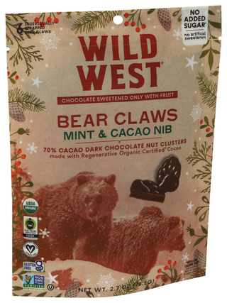 Wild West Choc Mint Cacao Nib Clw - Left - Front