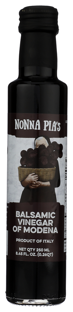 Nonna Pias Vinegar Balsamic - No Plunge - Front