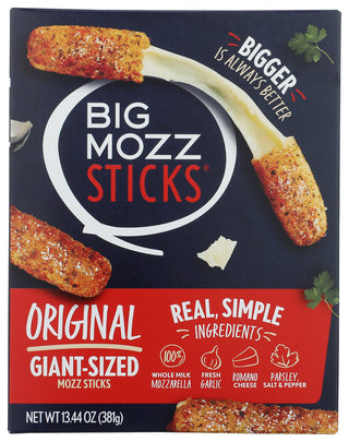 Big Mozz Mozzarella Sticks Big - No Plunge - Front
