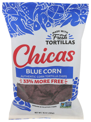 Chicas Chips Tortilla Blue Corn - Centre - Front