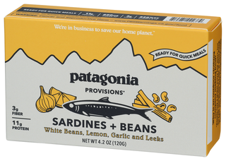 Patagonia Provisions Sardines & Beans Wht Bns - Right - Front