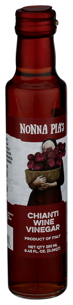 Nonna Pias Vinegar Wine Chianti - Left - Front
