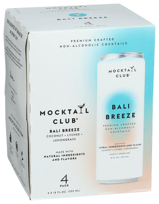 Mocktail Club Na Mocktl Bali Brz 4pk - Left - Front