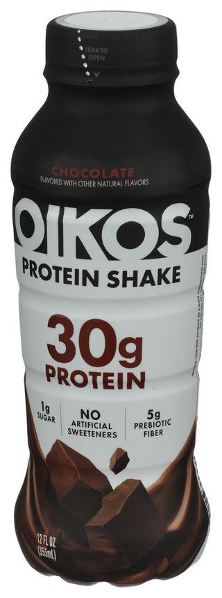 Oikos Protein Shake Choc Rtd - Right - Front