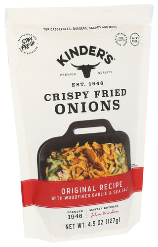 Kinders Onions Fried - Left - Front