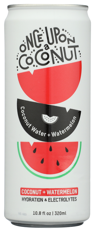 Once Upon A Coconut Water Coconut Watermelon - No Plunge - Front