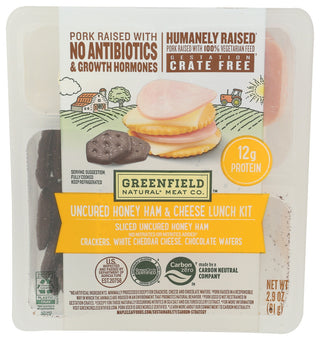 Greenfield Kit Uncured Honey Ham - Centre - Front