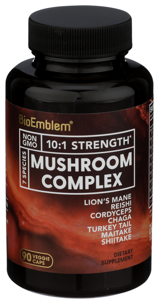 Bioemblem Mushroom 7 Complex - Centre - Front