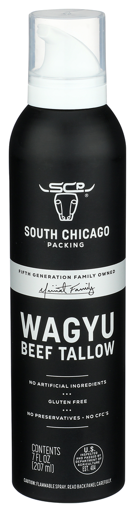 South Chicago Packing Tallow Spray Beef Waygu - Centre - Front
