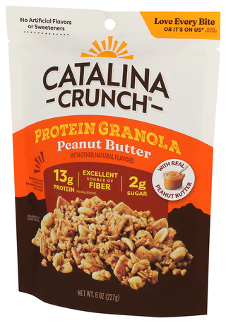Catalina Crunch Granola Prtn Peanut Butr - Right - Front