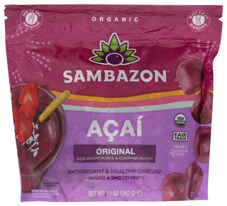 Sambazon Globes Original Acai - No Plunge - Front