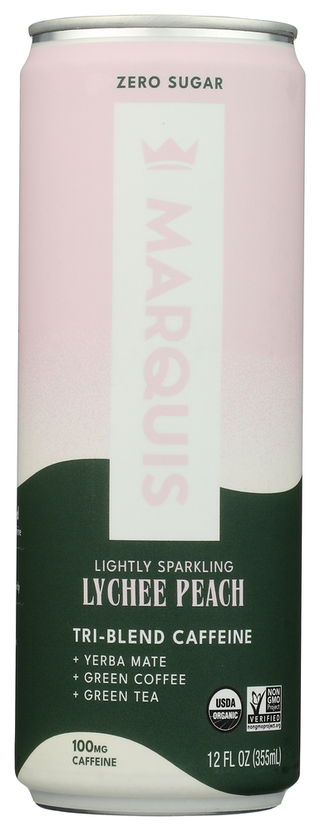 Marquis Drink Lychee Peach - No Plunge - Front