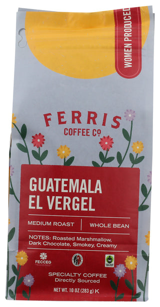 Ferris Coffee & Nut Coffee Wb Guat El Vergel - No Plunge - Front