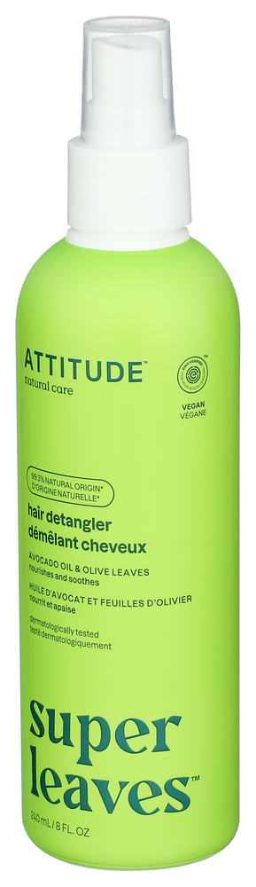 Attitude Detangler Hair Olive Lvs - Right - Front