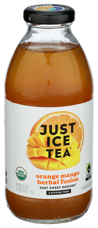 Just Ice Tea Tea Hrb Orange Mango Org - Left - Front