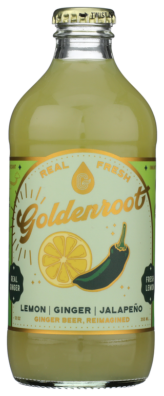 Goldenroot Gingerbeer Jalapeno - No Plunge - Front