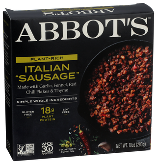 Abbots Butcher Sausage Italian Pb - Left - Front
