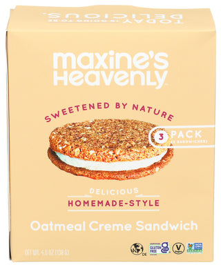 Maxines Heavenly Cookie Sw Oatml Crm Pie - Centre - Front