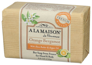 A La Maison Soap Bar Orange Bergamot - Right - Front