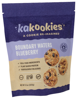 Kakookies Cookie Bites Bw Bluberry - Left - Front