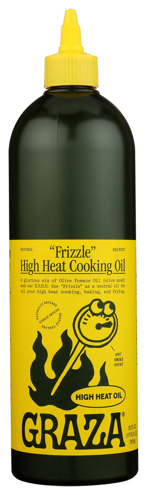 Graza Oil Squeeze Bottle Frzle - No Plunge - Front