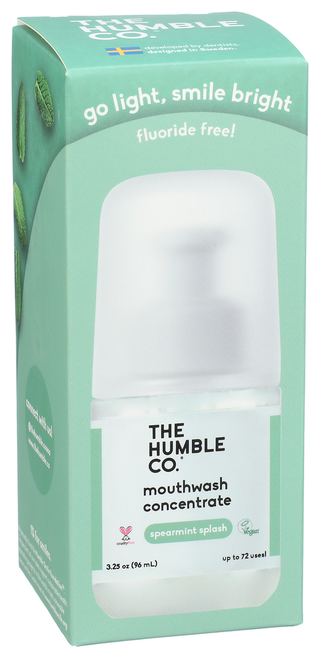 The Humble Co Mouthwash Spearmnt Cntr - Left - Front