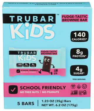 Trubar Bar Kids Fudgt Brwni 5ct - Centre - Front