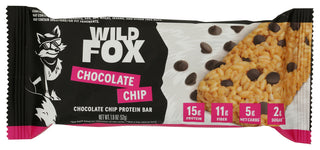 Wild Fox Bar Protein Choc Chip - No Plunge - Front