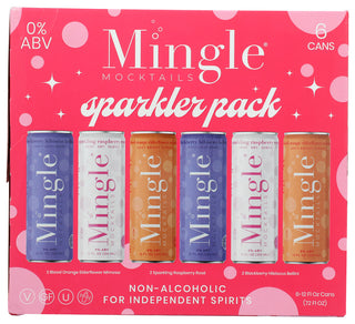 Mingle Mocktails Na Mocktail Sparkler Pk - No Plunge - Front