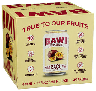 Bawi Agua Fresca Agua Frs Spk Psn Frt 4pk - Left - Front