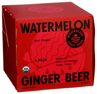 Moonglade Craft Soda Soda Wtrmln Ging 4pk - Left - Front