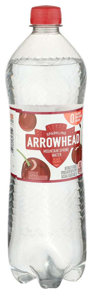 Arrowhead Water Sparklng Water Blk Cherry - Left - Front