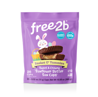 Free2b Foods Choc Cup Snbtr Cup Eastr - Centre - Front