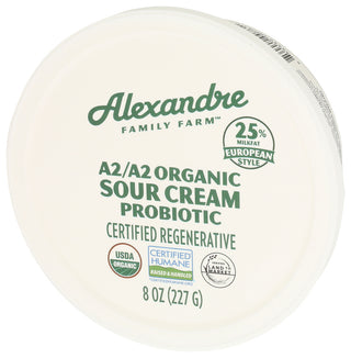 Alexandre Family Farm Sour Cream Euro 25per A2 - Right - Front