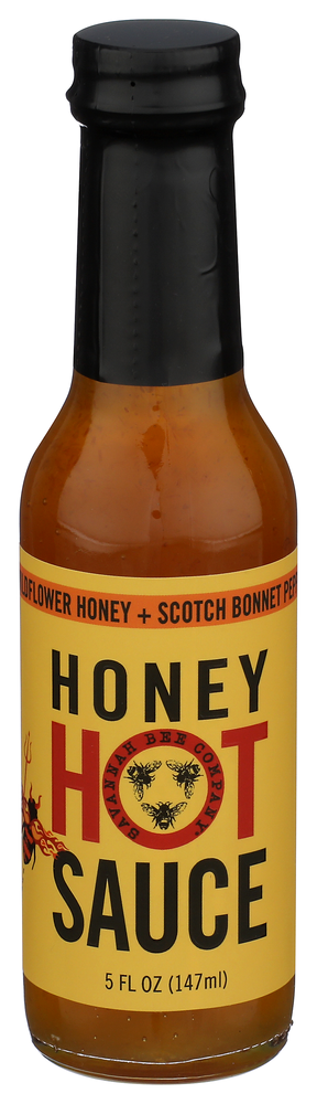 Savannah Bee Co Sauce Honey Hot - Centre - Front