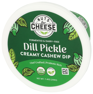 Nuts For Cheese Dip Dill Pickle Cashew - Right - Front