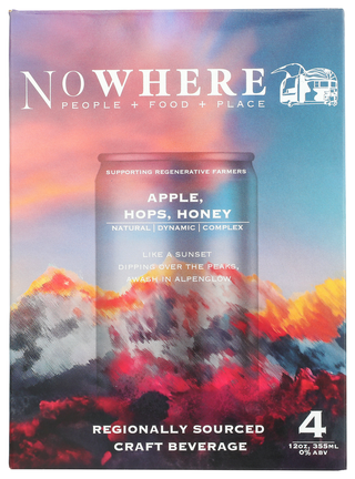 Nowhere Na Mocktail Alpenglow 4p - No Plunge - Front