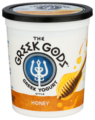 THE GREEK GODS HONEY GREEK-STYLE YOGURT, 32 OZ.  - Right - Front