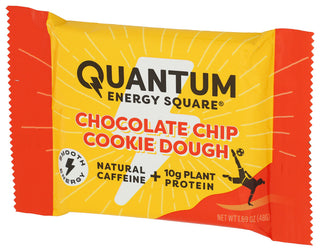 Quantum Energy Squares Bar Choc Chp Cookie Dgh - Right - Front